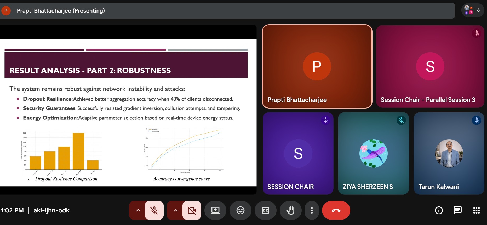 ICIPCN conference presentation