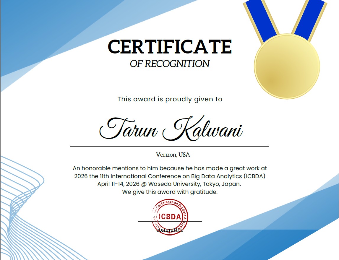 ICBDA reviewer recognition